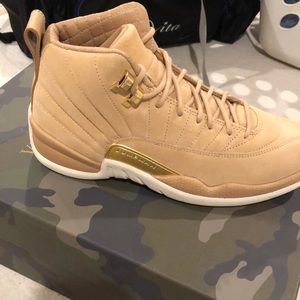 🚫SOLDWoman’s Nike Air Jordan12  Metallic Gold